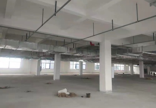 工廠車間消防通風管道案例